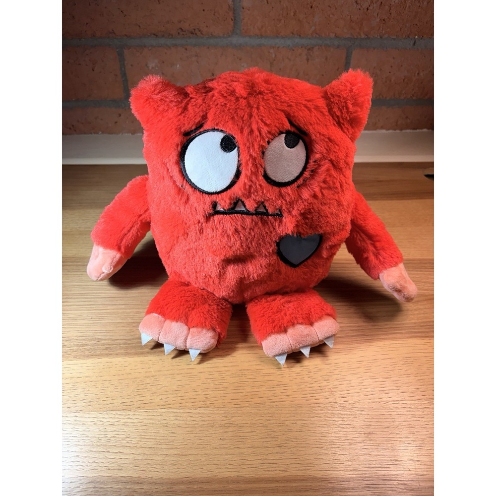 10" Kohl's Cares Love Monster Plush Stuffed Toy Red Valentine Rachel Bright